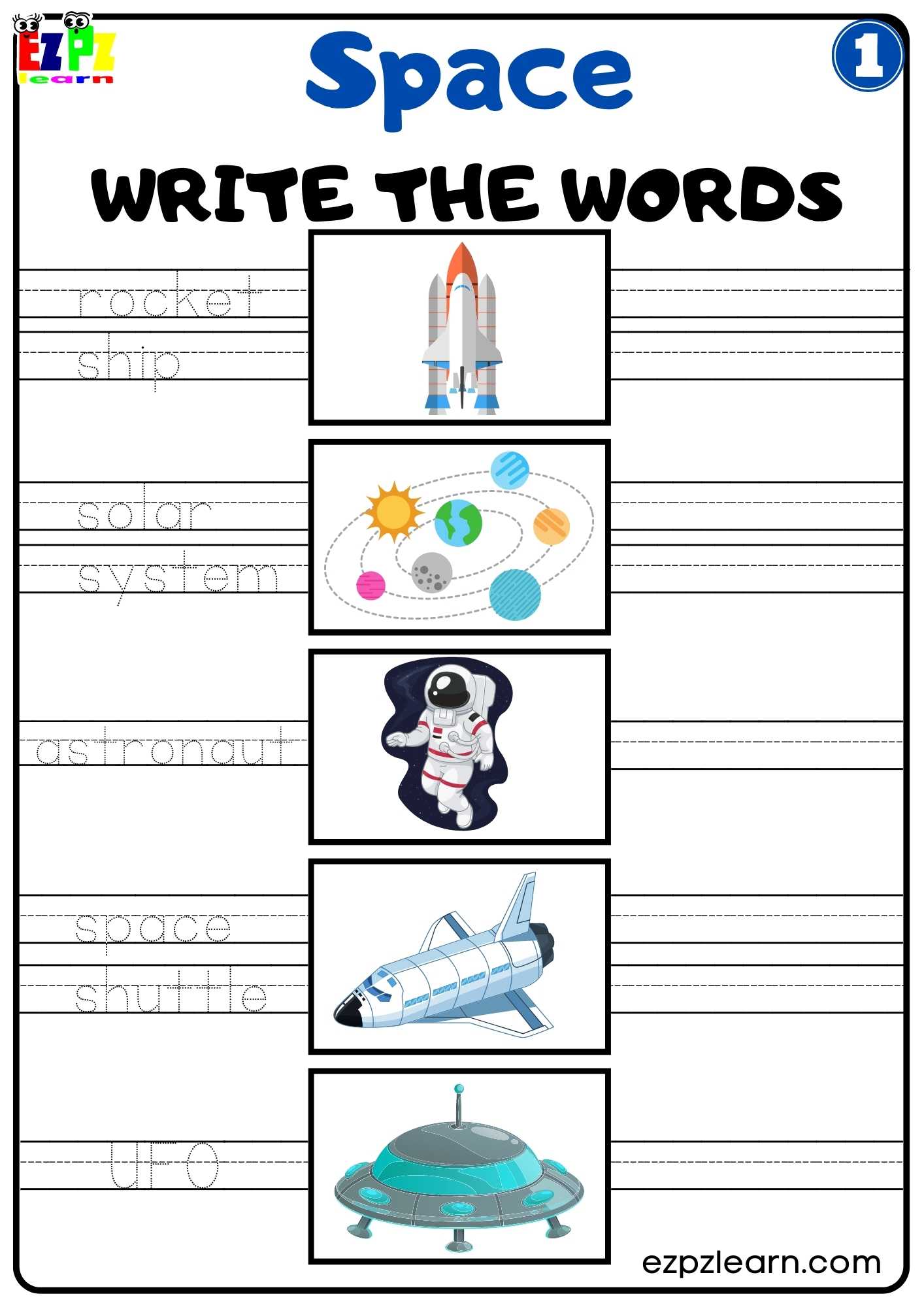 space-write-the-words-worksheet-number-1-ezpzlearn